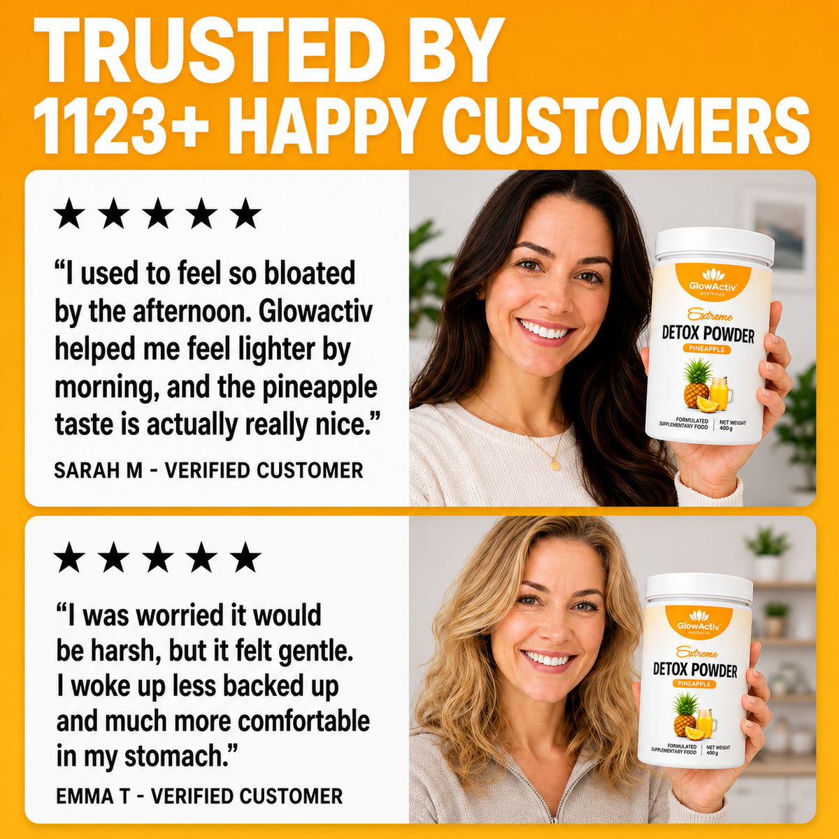 Extreme Detox & Gut Cleanse Powder – Pineapple Landing Detox Powder Glowactiv