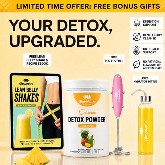 Extreme Detox & Gut Cleanse Powder – Pineapple Landing Detox Powder Glowactiv