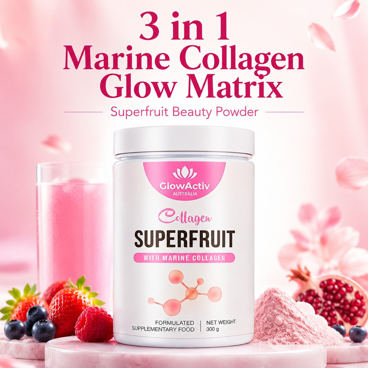 final color testing Collagen Peptides Glowactiv
