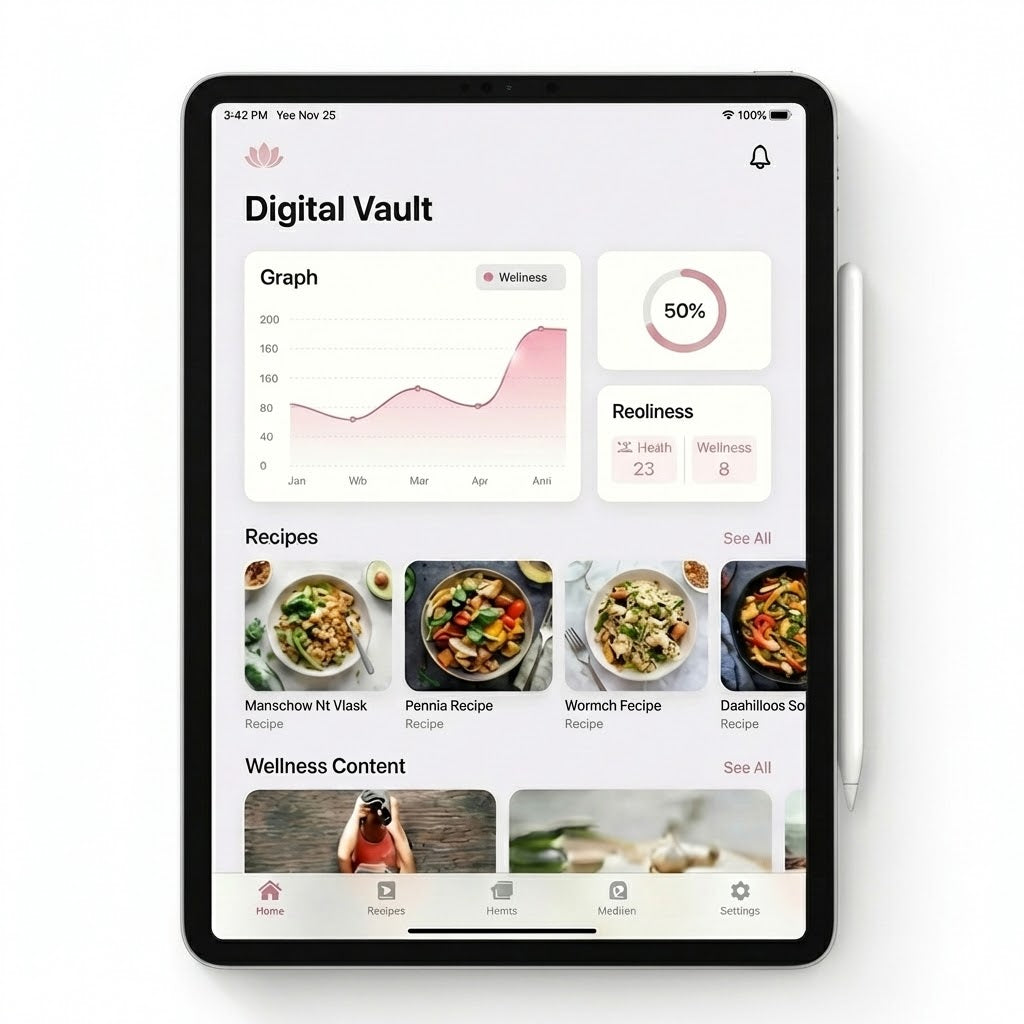 Glow Tracker & Recipe Book (Digital) - Ebook - Glowactiv