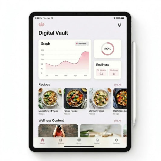 Glow Tracker & Recipe Book (Digital) - Ebook - Glowactiv